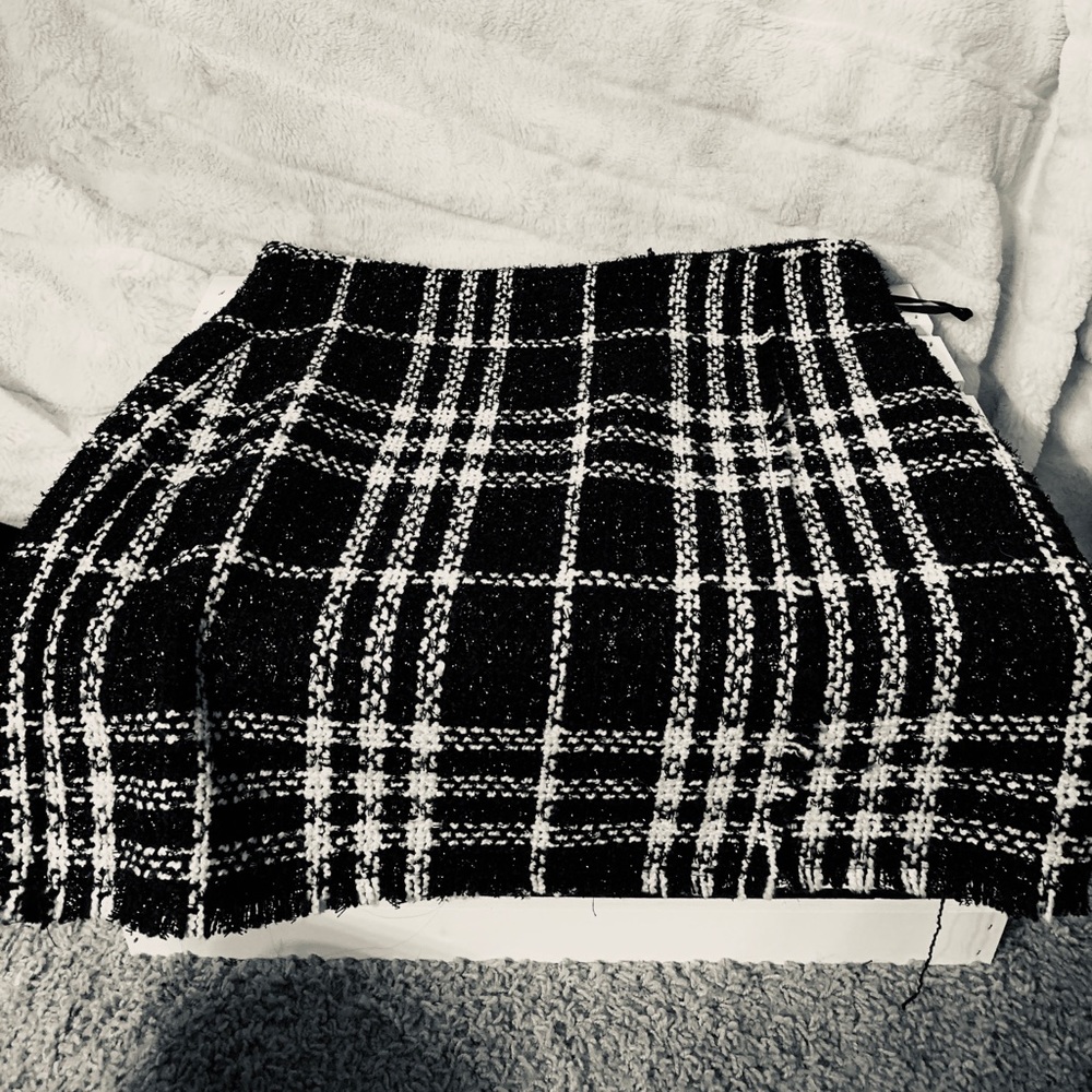 Patterned Wrap Skirt!